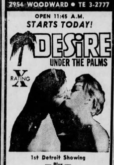 Desire Under the Palms 1968 hd izle